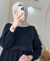 NİSA ELBİSE SİYAH