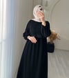 NİSA ELBİSE SİYAH