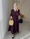 RÜYA ELBİSE BORDO