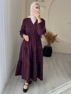 RÜYA ELBİSE BORDO
