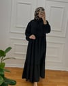 SALİHA BOLEROLU ELBİSE SİYAH
