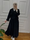 TRENÇ CEKETLİ TAKIM SİYAH
