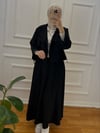 TRENÇ CEKETLİ TAKIM SİYAH