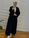 TRENÇ CEKETLİ TAKIM SİYAH