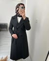 TRENÇ MODEL KAŞE KABAN SİYAH