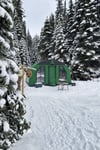 SKY Inflatable Tent | Green | 12.5 m² | 8–10 Person | 5-Season All-Weather Air Tent