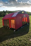 SKY Inflatable Tent | Red | 12.5 m² | 8–10 Person | 4-Season Family Air Tent