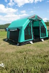 MARINA Inflatable Tent | Neon Green | 7 m² | 4–6 Person | All-Season Inflatable Tent