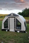 MARINA Inflatable Tent | Gray | 7 m² | 4–6 Person | All-Season Inflatable Tent