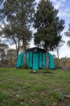 SKY Inflatable Tent | Turquoise | 12.5 m² | 8–10 Person | 4 Season Family Air Tent