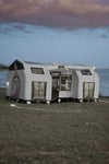Space Capsule Inflatable Tent | Gray | 16 m² | 12–14 Person | 4-Season Air Cabin Tent