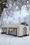 Space Capsule Inflatable Tent | Gray | 16 m² | 12–14 Person | 4-Season Air Cabin Tent