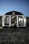 Space Capsule Inflatable Tent | Gray | 16 m² | 12–14 Person | 4-Season Air Cabin Tent