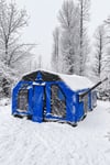 Space Capsule Inflatable Tent | Blue | 16 m² | 12–14 Person | 4-Season