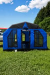Space Capsule Inflatable Tent | Blue | 16 m² | 12–14 Person | 4-Season