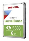 6TB TOSHIBA 5400RPM S300 SATA3 256MB 7/24 HDWT860UZSVA