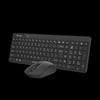 A4 TECH FG2300 Q SILENT 2.4 GHZ AİR2 SİYAH KLAVYE+MOUSE