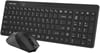 A4 TECH FG2400 Q SILENT 2.4 GHZ AİR2 SİYAH KLAVYE+MOUSE