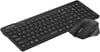 A4 TECH FG2400 Q SILENT 2.4 GHZ AİR2 SİYAH KLAVYE+MOUSE
