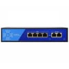 EZCOOL EZ-04PSF-FG 4PORT 4GE+2GE F.GİGABİT POE SWİTCH 65W
