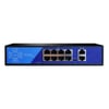 EZCOOL EZ-08PSF-FG 8PORT 8GE+2GE F.GİGABİT POE SWİTCH 120W