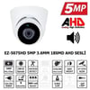 EZCOOL EZ-5075HD 5MP 3.6MM SMD AHD SESLİ DOME KAMERA
