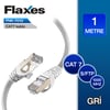 FLAXES FNK-701G CAT7 PATCH KABLO 1 METRE GRİ