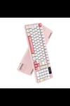 HAWK GAMING HK258WP KABLOSUZ BEYAZ PEMBE KLAVYE