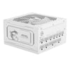 MSI MAG 1000GL PCIE5 WHITE 1000W 80+ GOLD POWER