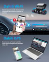 PRUVEEO D90-4CH FHD WI-FI GPS + 128GB SD KART KAME