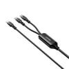 UNITEK 2in1 TYPE-C HIZLI ŞARJ KABLO (C14146ABK01-1.8M)