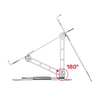 UNITEK 360D METAL 10-16” NOTEBOOK STAND (OT180SL)