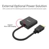 UNITEK HDMI TO VGA SES DESTEKLİ 1080P (Y-6333)