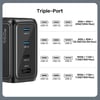 UNITEK REXO 140W 4 PORTLU AKILLI EKRANLI GAN SARJ CİHAZI  (P1132ABK01-EU)