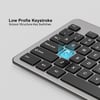 UNITEK SLIMDUO 2.4GHZ KLAVYE SETI (T054AGY01-US)