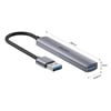 UNITEK TYPE-A TO 4 PORT USB (USB3.0+USB2.0) H1208A