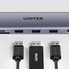 UNITEK UHUB U11+ 11-IN-1 USB-C HUB (D1113BGY01)