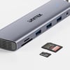 UNITEK UHUB U11+ 11-IN-1 USB-C HUB (D1113BGY01)