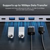 UNITEK UHUB15+ USB-C 4K BAGLANTI ISTASYONU (D1106AGY01)