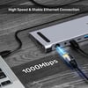 UNITEK UHUB15+ USB-C 4K BAGLANTI ISTASYONU (D1106AGY01)