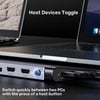 UNITEK UHUB15+ USB-C 4K BAGLANTI ISTASYONU (D1106AGY01)