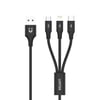 UNITEK USB-A 3' U 1 ARADA HIZLI ŞARJ 1.2MT 2.4A (C14049BK)