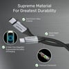 UNITEK USB-C 3.2 KABLO 2MT 5GBPS 4K (C14091ABK)