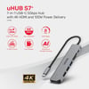 UNITEK USB-C 7 IN 1 UNIVERSAL DOCK STATION (H1118A)