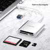 UNITEK USB-C KART OKUYUCU SD/CF/MICROSD (Y-9313D)