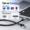 UNITEK USB-C TO ETHERNET KABLO 3M (C18148AGY01-3M)