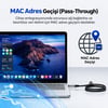 UNITEK USB-C TO ETHERNET KABLO 3M (C18148AGY01-3M)