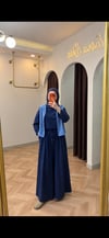 Pantalonlu modal takım lacivert 