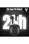 -IA04 IOS/Android Uyumlu BT5.0 TWS Bluetooth Kulaklık-Siyah