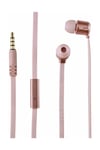 21114 Duga Rose Gold Mikrofonlu Kulakiçi Kulaklık